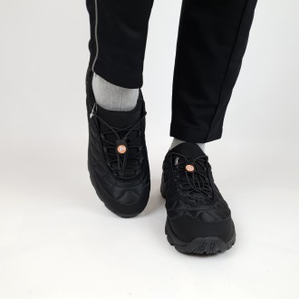Кроссовки термо спортивные мужские черные Merrell Ice Cup. Удобная зимняя обувь . . фото 7
