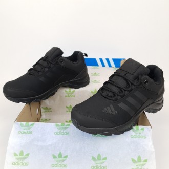 Еврозима кроссовки термо мужские черные Adidas Climaproof Black. Зимняя обувь сп. . фото 7