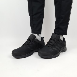 Еврозима кроссовки термо мужские черные Adidas Climaproof Black. Зимняя обувь сп. . фото 11