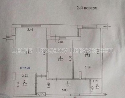 Продам 2 кімнатну квартиру від перевіреного роками забудовника Житлобуд-2! Будин. . фото 6