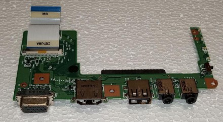 USB, аудіо, HDMI, VGA роз'єми з ноутбука LENOVO Ideapad U550 55.4EC02.041 5. . фото 5