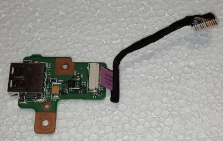 USB роз'єм та кнопка включення з ноутбука LENOVO Ideapad U550 55.4EC04.011G. . фото 2