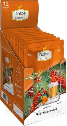 Чай концентрований Dolce Natura Обліпиховий, 50 г x 12 шт. Одеса. фото 1 Чай концентрований Dolce Natura Обліпиховий, 50 г x 12 шт. Одеса. фото 1