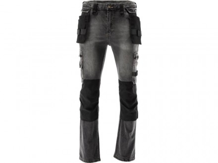 Штани робочі джинс стрейч L/XL 98-106 см ріст 180-188 см YATO YT-79063. Тернопіль. фото 1 Штани робочі джинс стрейч L/XL 98-106 см ріст 180-188 см YATO YT-79063. Тернопіль. фото 1