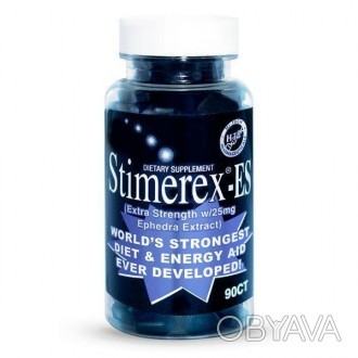 Hi-Tech Pharmaceuticals Stimerex-ES это термогенный жиросжигатель среднего по си. . фото 1