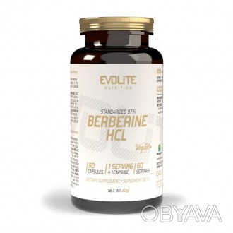 Berberine HCl 400 mg от Evolite Nutrition – это высококачественная пищевая добав. . фото 1