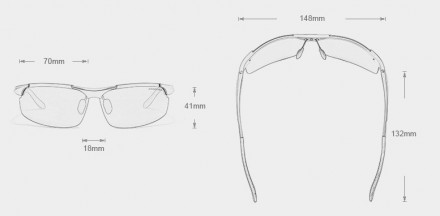 Оригінальні, фотохромні, поляризаційні, сонцезахисні окуляри KINGSEVEN N9126 для. . фото 5