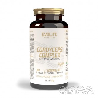 Cordyceps Complex от Evolite Nutrition – это продукт, богатый экстрактами трех в. . фото 1