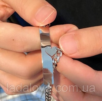 Парні браслети з нержавіючої сталі
Парні браслети - чудовий подарунок для друзів. . фото 3