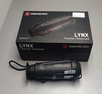 HikMicro LYNX Pro LH15 (HM-TS03-15XG/W-LH15) - тепловизионный монокуляр (ручная . . фото 2