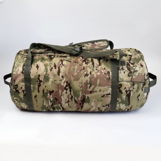 Баул для ЗСУ 100л Oxford 800D Мультикам Баул-рюкзак 
Армейский баул выполнен из . . фото 3