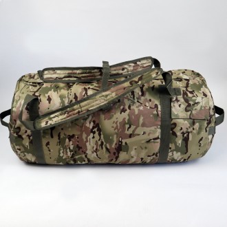 Баул для ЗСУ 100л Oxford 800D Мультикам Баул-рюкзак 
Армейский баул выполнен из . . фото 2