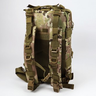 Рюкзак тактический штурмовой Мультикам Оксфорд 800D 30 л Прочный штурмовой рюкза. . фото 8