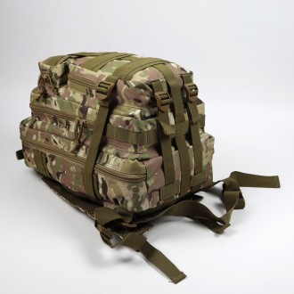 Рюкзак тактический штурмовой Мультикам Оксфорд 800D 30 л Прочный штурмовой рюкза. . фото 5