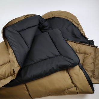 Спальный демисезонный мешок до -10° Спальник армейский широкий(85*205) с капюшон. . фото 7