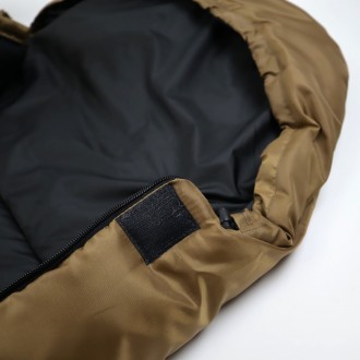 Спальный демисезонный мешок до -10° Спальник армейский широкий(85*205) с капюшон. . фото 10