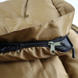 Спальный демисезонный мешок до -10° Спальник армейский широкий(85*205) с капюшон. . фото 11