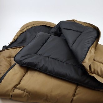 Спальный демисезонный мешок до -10° Спальник армейский широкий(85*205) с капюшон. . фото 9