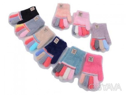 Дитячі теплі зимові рукавички. Виробництво Китай.
Дуже теплі и м'які, Завдяки га. . фото 1
