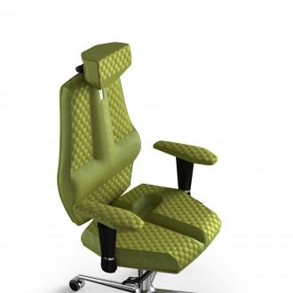 Тканинне офісне крісло для персоналу Nano з антари з підголівником та дизайнерсь. . фото 3
