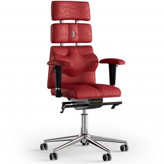 Тканинне офісне крісло для персоналу Pyramid з антари з підголівником та дизайне. . фото 2
