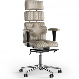 Тканинне офісне крісло для персоналу Pyramid з антари з підголівником та дизайне. . фото 2