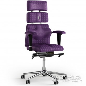 Тканинне офісне крісло для персоналу Pyramid з антари з підголівником та дизайне. . фото 1