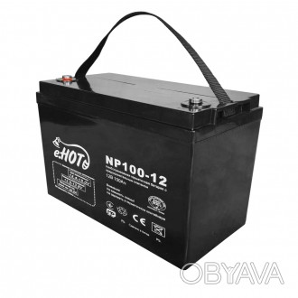
	Аккумуляторная батарея Enot 12 В 100 Ач (NP100-12) предназначена для обеспечен. . фото 1