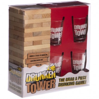Настольная игра Дженга SP-Sport Drunken Tower Jenga GB076-1B: Уникальное развлеч. . фото 7