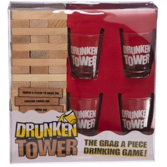 Настольная игра Дженга SP-Sport Drunken Tower Jenga GB076-1B: Уникальное развлеч. . фото 3