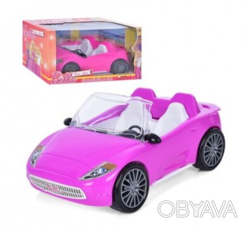 Игрушечная машина кабриолет для кукол розовая, фиолетовая для девочек 3+ R268