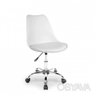 Офісне крісло Coco (білий) постачається у розібраному вигляді. Запакований у зав. . фото 1