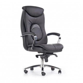Офісне крісло керівника QUAD (чорний) поставляється в розібраному вигляді. Запак. . фото 2