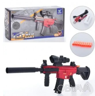 Детский автомат Toy gun М 416:
 Это захватывающая игрушка, созданная специально . . фото 1