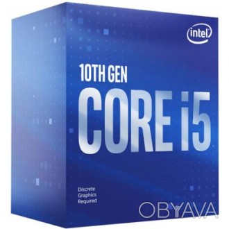 Intel Core i5-10400F - 6-ядерный процессор для настольного ПК. Относится к семей. . фото 1