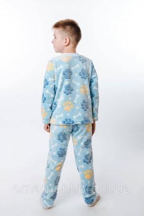  
Піжама дитяча тепла на хлопчика, зручний одяг для дому та сну зимовий
Розмір в. . фото 3