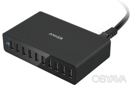 Короткий опис:Выходная мощность (Max): 60 ВтКоличество USB-портов: 10 штРазъем в. . фото 1