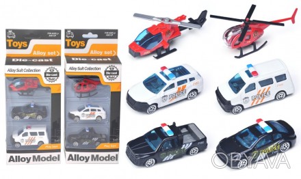 Короткий опис:
"Іграшковий набір рятувальної техніки складвється з 2 автомобілей. . фото 1