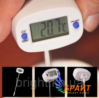 Цифровий термометр зі щупом TA-288 для м'яса,випічки,молока
Требуеться вимірюват. . фото 6