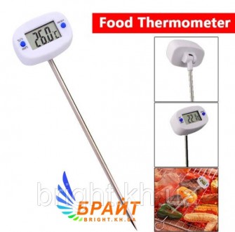 Цифровий термометр зі щупом TA-288 для м'яса,випічки,молока
Требуеться вимірюват. . фото 2
