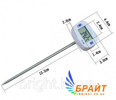 Цифровий термометр зі щупом TA-288 для м'яса,випічки,молока
Требуеться вимірюват. . фото 8