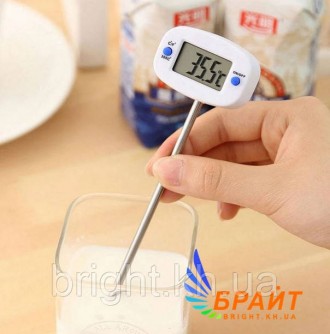 Цифровий термометр зі щупом TA-288 для м'яса,випічки,молока
Требуеться вимірюват. . фото 3