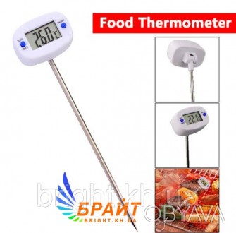 Цифровий термометр зі щупом TA-288 для м'яса,випічки,молока
Требуеться вимірюват. . фото 1