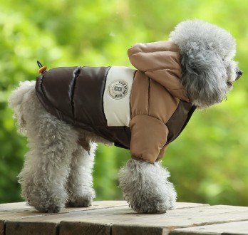 Куртка для собак «Club». Стильная трехцветная куртка с современным дизайном, вну. . фото 5