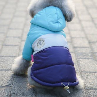 Куртка для собак «Club». Стильная трехцветная куртка с современным дизайном, вну. . фото 6