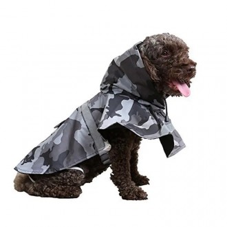 Непромокаемый дождевик для больших собак Alfa «Попона». Материал - непромокаемая. . фото 7