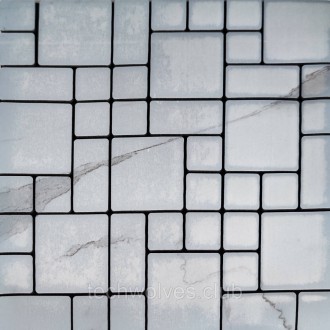 Плитка з ПЕТ (поліетилентерефталату) часто використовується для створення мозаїч. . фото 2