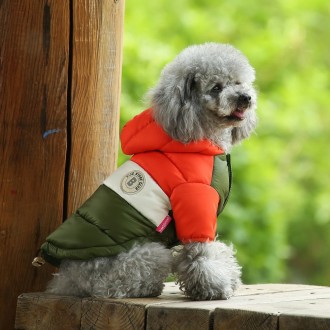 Куртка для собак «Club». Стильная трехцветная куртка с современным дизайном, вну. . фото 9