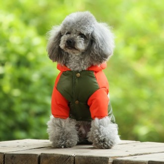 Куртка для собак «Club». Стильная трехцветная куртка с современным дизайном, вну. . фото 7