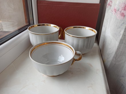 Чашки не використовувались, зберігались в серванті. Придбані ще за радянських ча. . фото 2